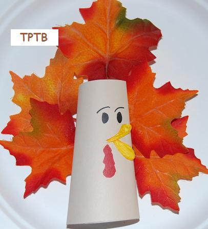 Cardboard Tube Turkey