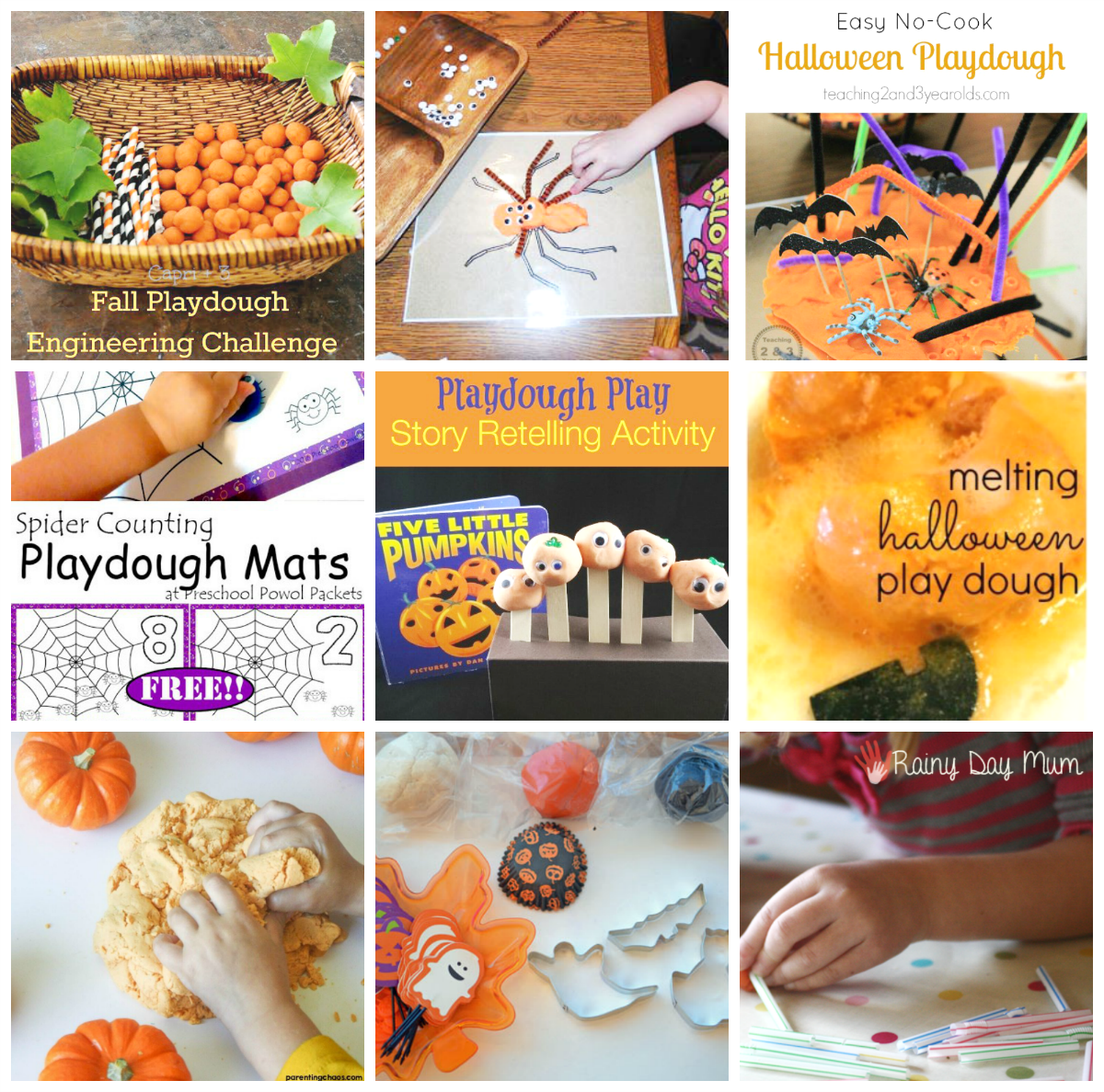 Nonseasonal Play Dough Mats 2