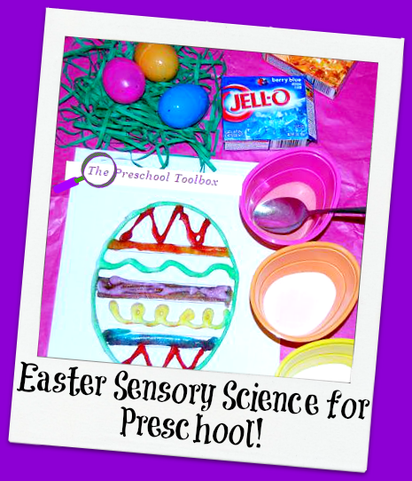 Easter Sensory Science for Preschool