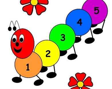 Caterpillar Counting Game • The Preschool Toolbox Blog