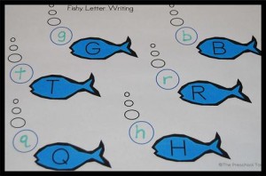 Fishy Letter Writing