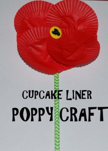 Memorial Day Paper Poppy Craft - Three Little Ferns - Family Lifestyle Blog