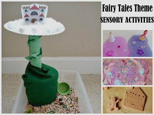 Fairy Tales Theme Sensory Activities for Preschool