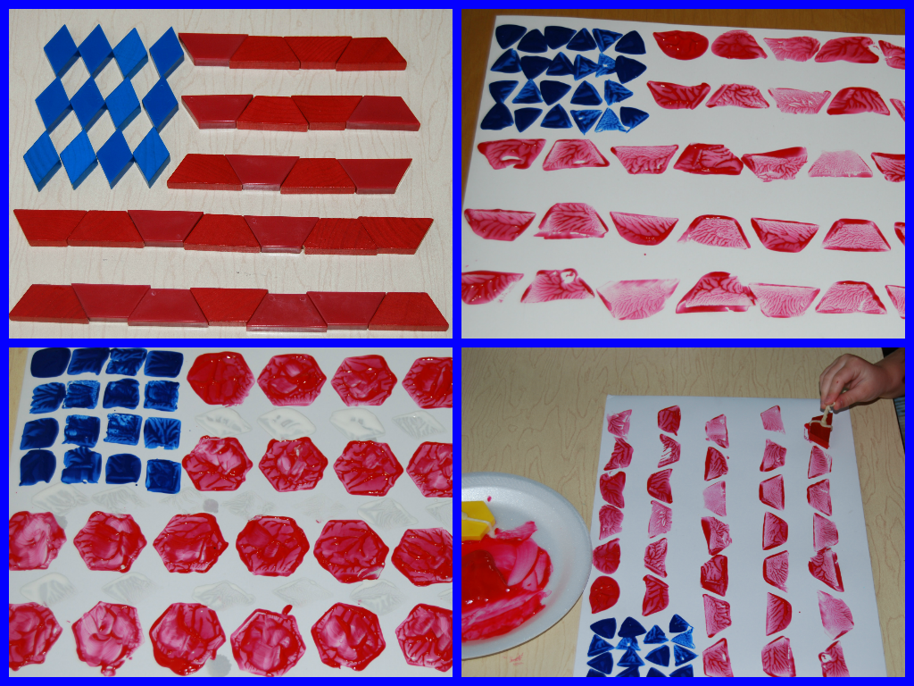 Flag Art Project For Kindergarten