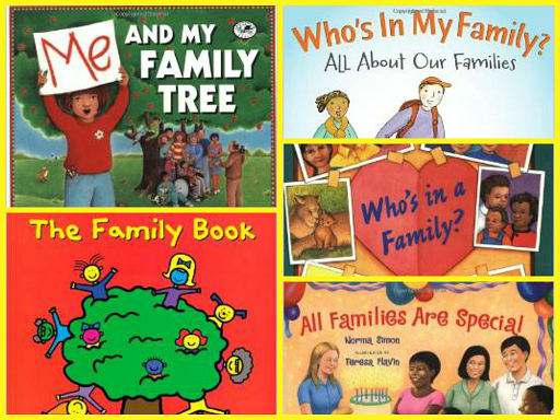 Books about FAMILY for Preschool and Kindergarten