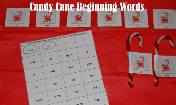 Candy Cane Learning Activities for Preschool and Kindergarten! • The