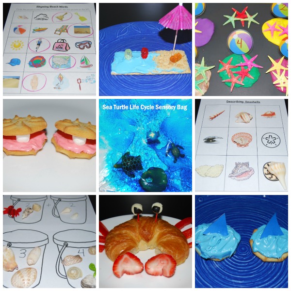 Beach and Ocean Themed Activities for Preschool