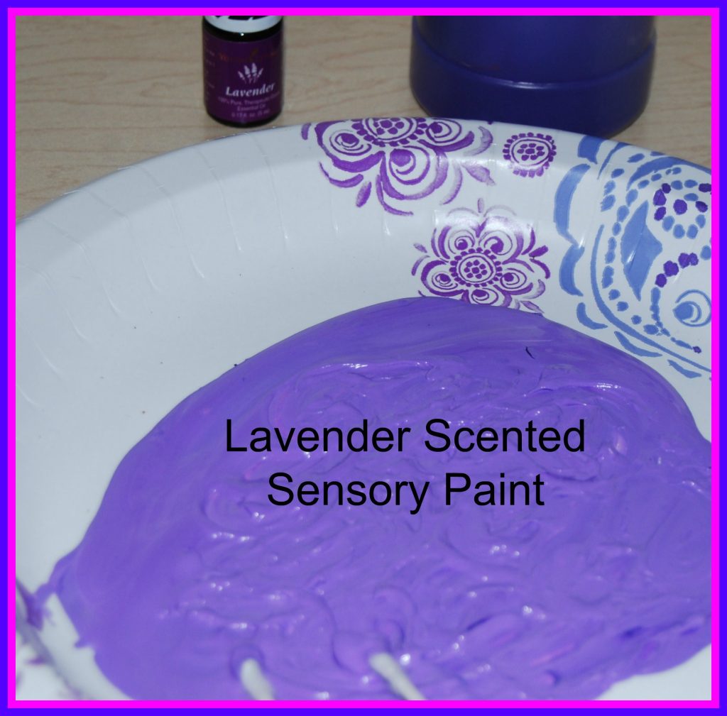 Lavender Scented Sensory Paint_1