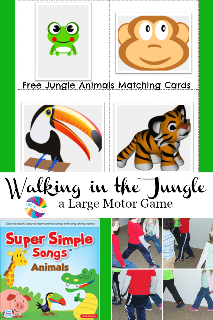 Walkin' In the Jungle Gross Motor and Sequencing for Preschool! • The  Preschool Toolbox Blog