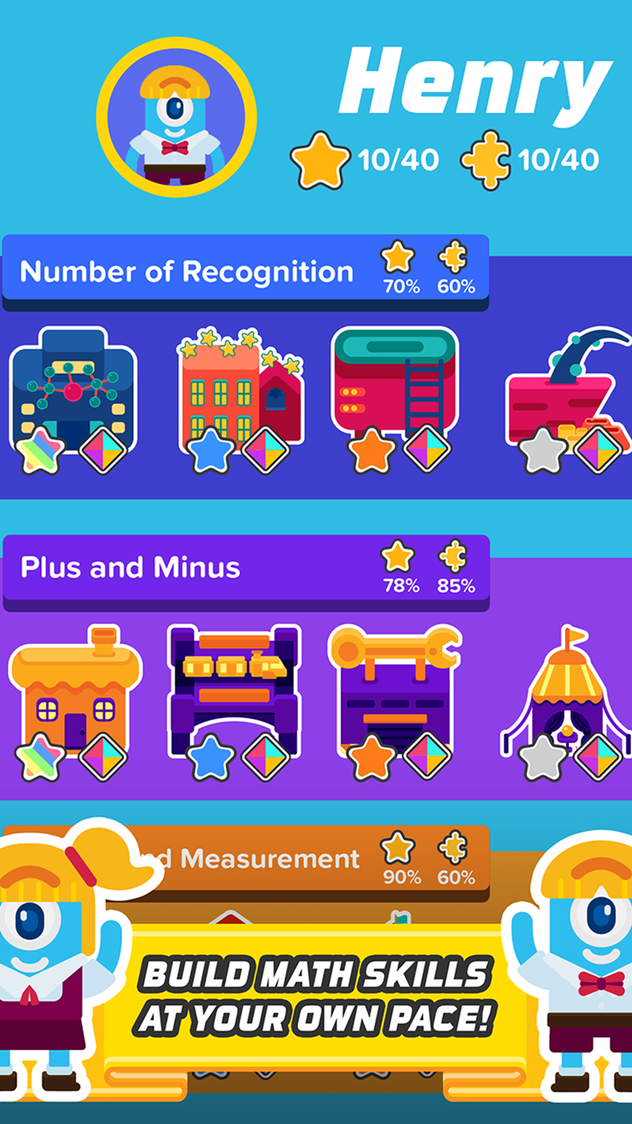 Number Recognition Zap Zap Kindergarten Math App • The Preschool