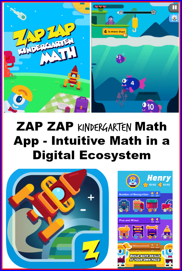 Zap Zap Kindergarten Math App