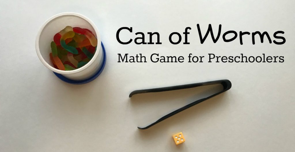 Can of Worms A Math Counting Game for Preschoolers. • The Preschool