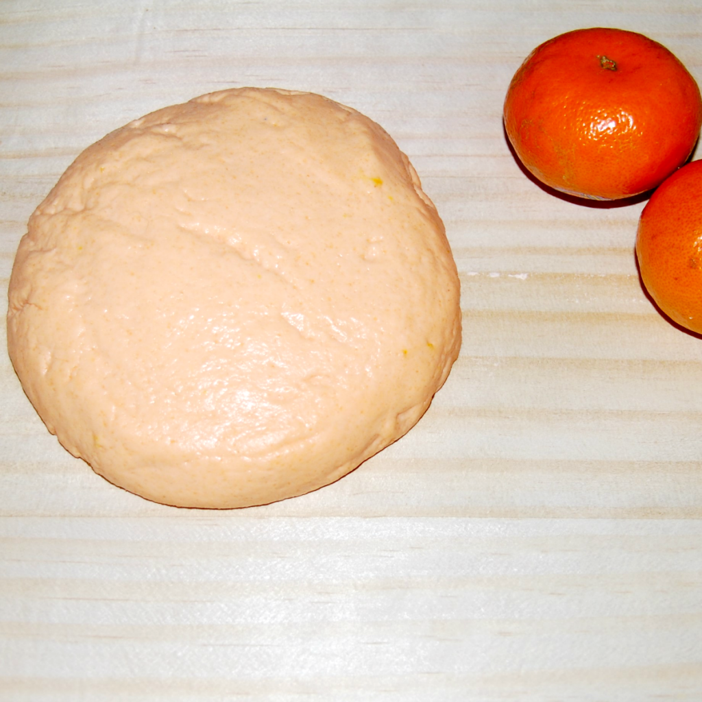 Mandarin Orange Playdough Recipe