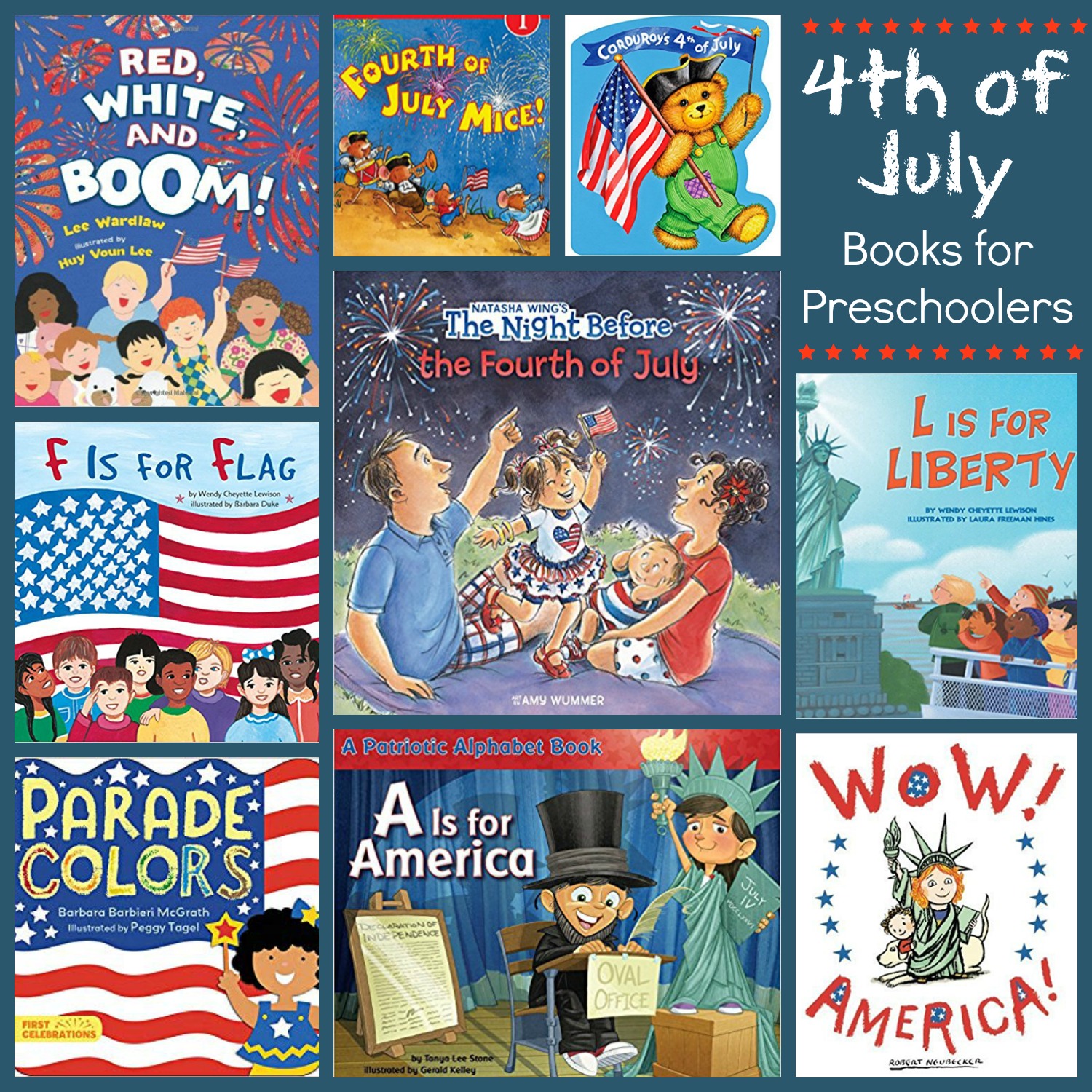 Books to read to kids on the 4th of July