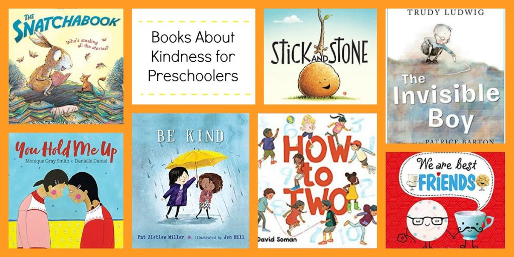 Preschool Books on Kindness to Accompany the November Free Printable Play Calendar