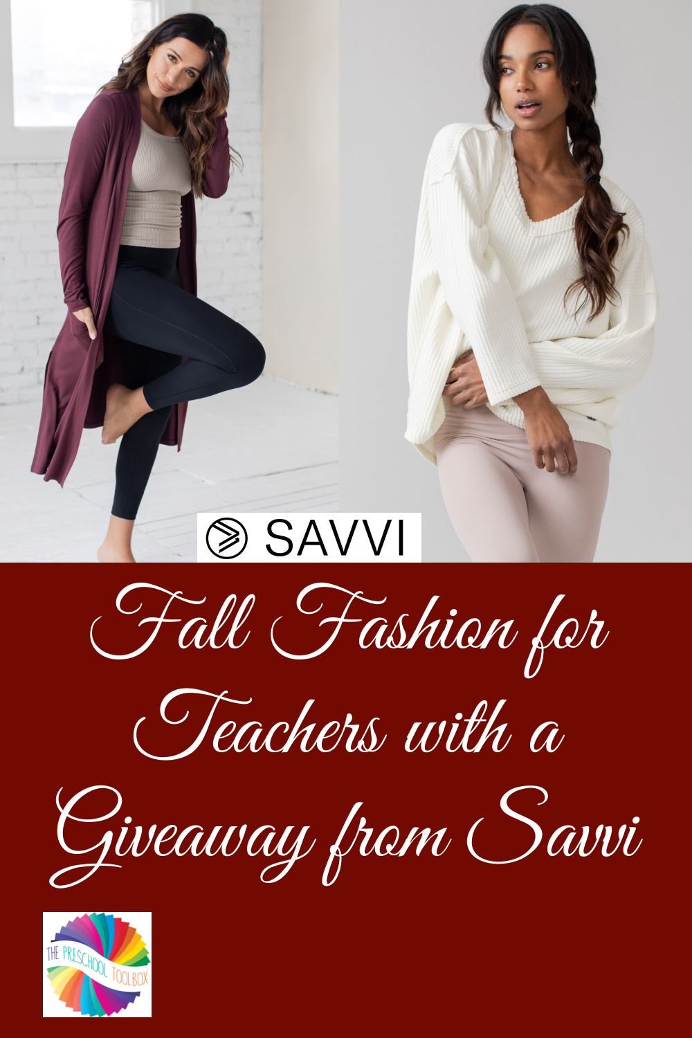Fall Fashion for Teachers with a Giveaway from Savvi • The Preschool  Toolbox Blog